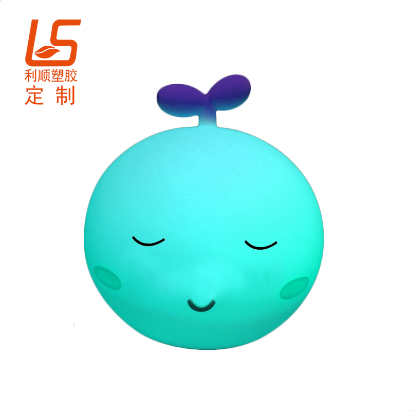 定制LED充電小夜燈 硅膠發光公仔LED夜燈 (3)