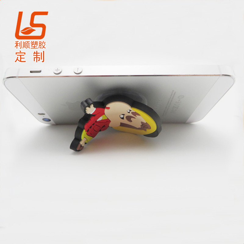 定制PVC軟膠手機指環(huán)支架 硅膠手機指環(huán)支架手機吸盤 (15)